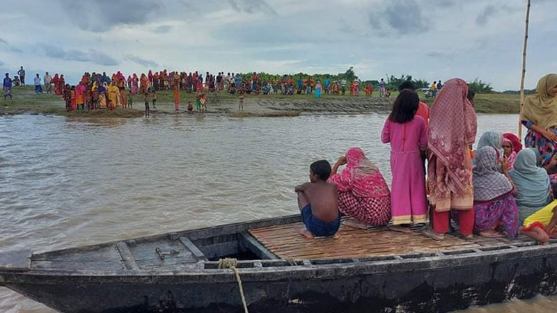 করতোয়ায় নৌকাডুবিতে মৃ‌ত বেড়ে ৪৭