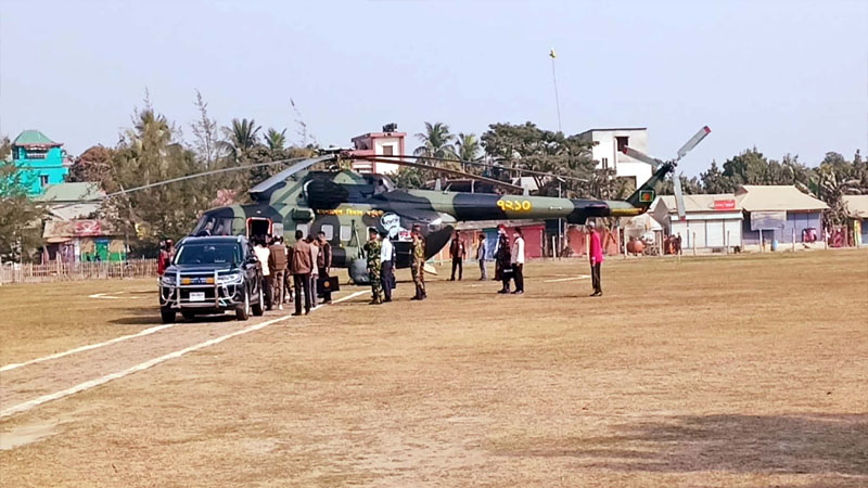  তিনদিনের সফরে রাষ্ট্রপতি জন্মভূমি মিঠামইনে