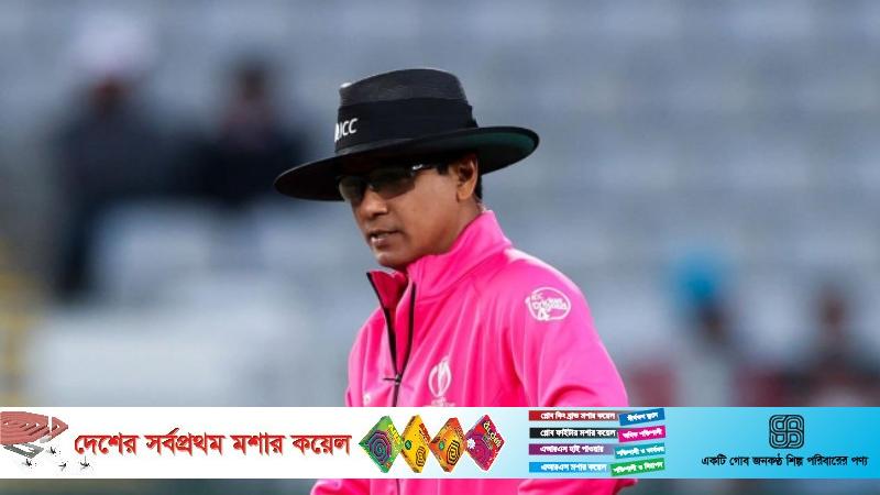 ‘চোর’ বলা ভারতকে দুইবার বাঁচালেন বাংলাদেশের আম্পায়ার!