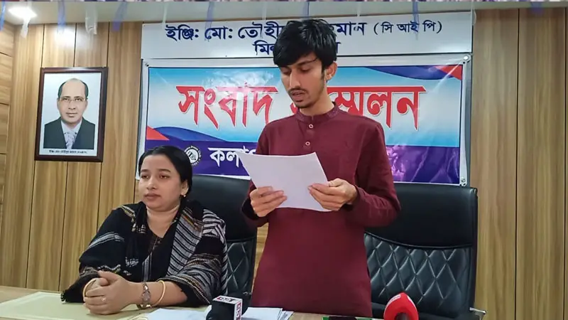 ছাত্র অধিকার পরিষদের নেতা অন্তর আবার আন্দোলনে 