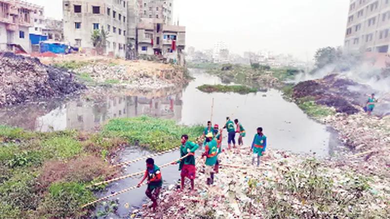 রাজধানীর খাল উদ্ধার এবং পানি প্রবাহ