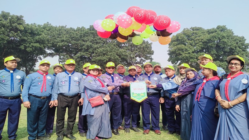 নীলফামারীতে উপজেলায় কাব ক্যাম্পুরী উদ্বোধন