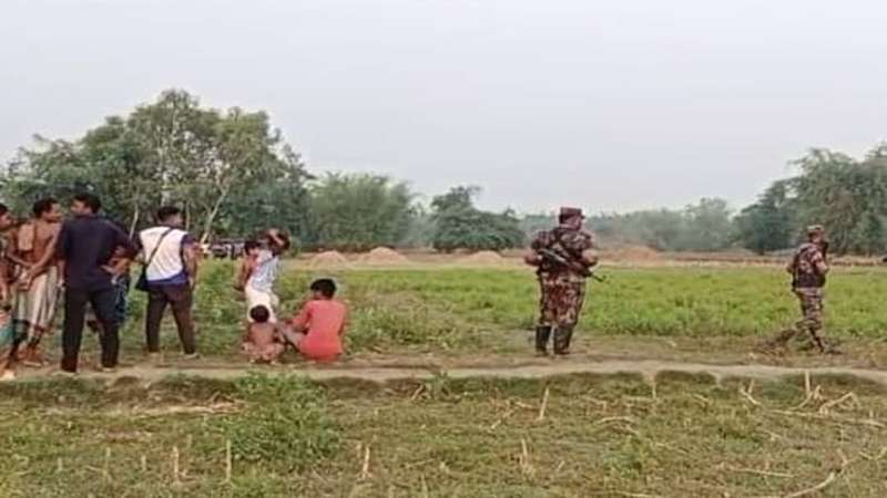 বিএসএফের গুলিতে বাংলাদেশি আহত