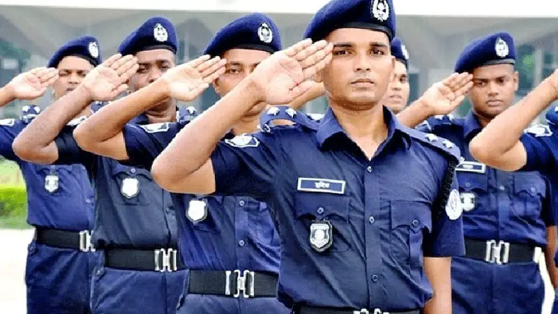 পুলিশ বাহিনীতে কনস্টেবল পদে নিয়োগ