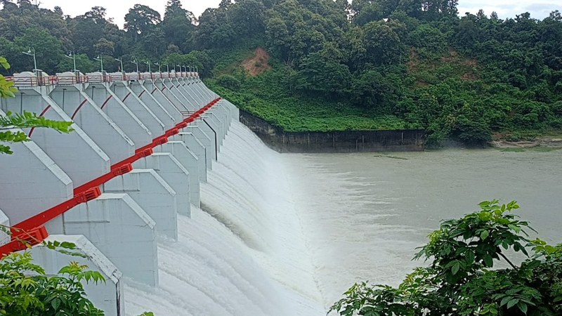 ফের খুলে দেওয়া হলো কাপ্তাই বাঁধের ৮টি জলকপাট