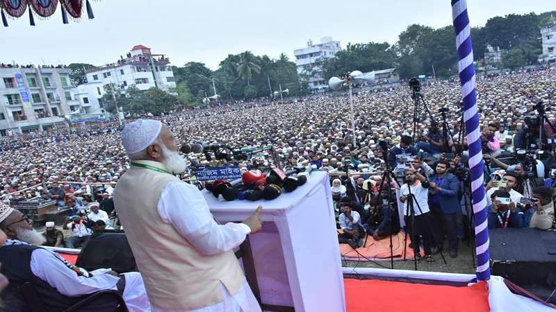 সাতক্ষীরা জেলা জামায়াতের উদ্যোগে আয়োজিত বিশাল কর্মী সম্মেলন