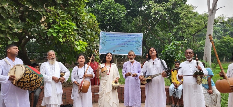 গান কথনে পরিবর্তনশীল সাংস্কৃতিক ঐতিহ্য দিবস উদযাপন