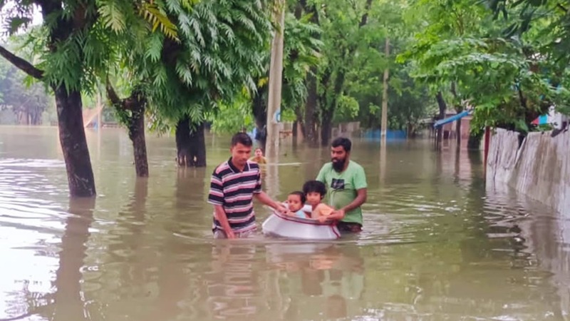 হালুয়াঘাটে বন্যা পরিস্থিতির অবনতি