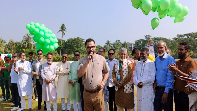 পিরোজপুরে জিয়া ক্রিকেট টুর্নামেন্ট উদ্বোধন