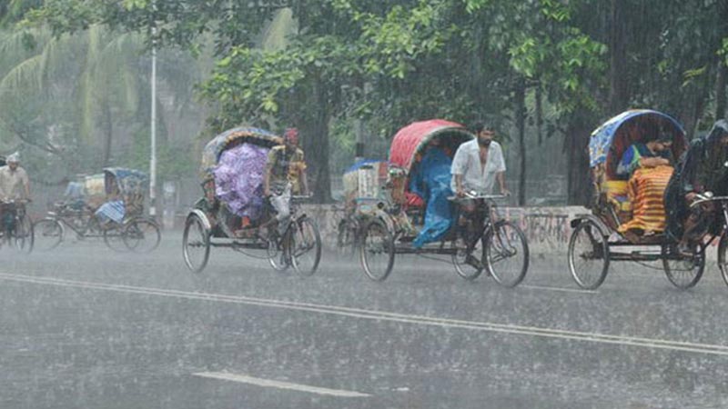 আজও তিন বিভাগে বৃষ্টির পূর্বাভাস 