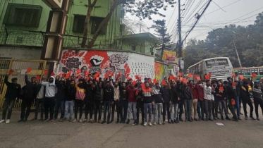 জবি ছাত্রদলের আহ্বায়ক কমিটিকে লালকার্ড দেখিয়েছে পদবঞ্চিতরা