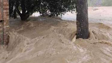 শেরপুরে নারীর নিথর দেহের সঙ্গে ভেসে এলো শিশু