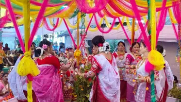 কমলগঞ্জে মণিপুরী সম্প্রদায়ের ঐতিহ্যবাহী দিবারাস লীলা অনুষ্ঠিত