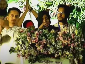 আহ্বায়ক-সদস্য সচিবের নাম ঘোষণা করলেন শহীদ রাব্বির বোন