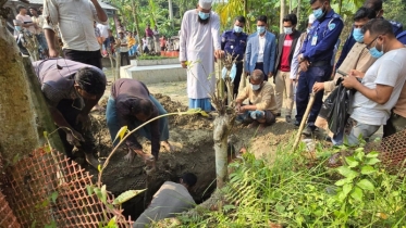 ১১ বছর পর শিবিরকর্মীর কবর থেকে মরদেহ উত্তোলন, মিলল গুলি