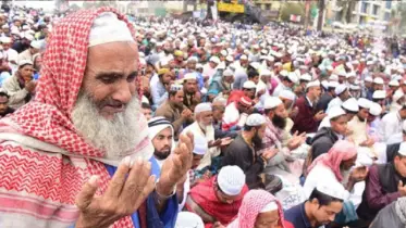 বিশ্ব ইজতেমা, আখেরি মোনাজাতের মধ্য দিয়ে আজ শেষ হবে ২য় পর্ব