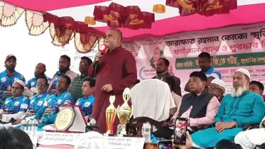 শরীর-মন ও সমাজকে সুস্থ রাখতে খেলাধুলার গুরুত্বের ওপর জি কে গউছের বক্তব্য