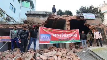 জাসদ কার্যালয়ের জায়গায় ‘শহীদ আবু সাঈদ জামে মসজিদ’ নির্মাণের ঘোষণা