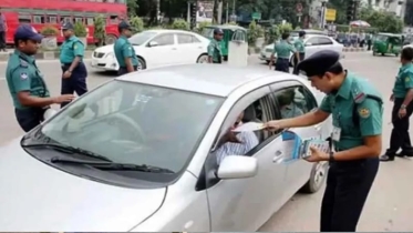 গত দুই দিনে ট্রাফিক আইন লঙ্ঘনে ২,৪৪৪ মামলা