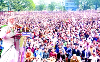 চাঁদাবাজি-দখলদারিত্বের বিরুদ্ধে আমাদের যুদ্ধ চলবে