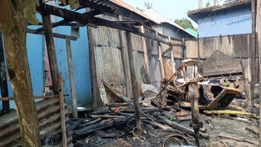 সাটুরিয়ায় আগুনে বসতবাড়িসহ গবাদিপশু পুড়ে ছাই 