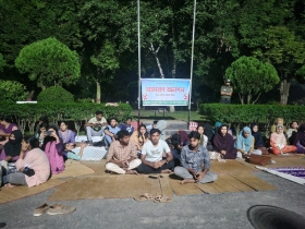 ৪ দফা দাবি জানিয়ে অনশন ভেঙেছেন ইবি শিক্ষার্থীরা