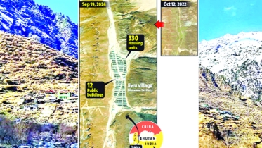 ডোকলামে ২২ গ্রাম-বসতি স্থাপন করেছে চীন