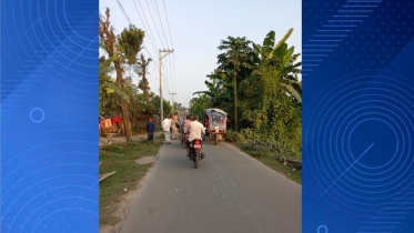 রাণীশংকৈলে নেকমরদ-ধর্মগড় সড়ক প্রশস্তকরণের দাবি এলাকাবাসীর