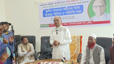 স্বাধীন সাংবাদিকতার জন্য আজম্ম লড়াই চালিয়ে যাব: মাহমুদুর রহমান 