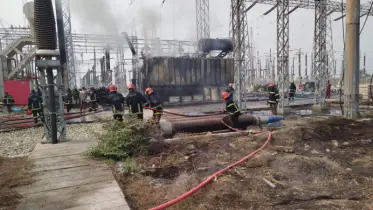 সাভারে বিদ্যুৎ উপকেন্দ্রের অগ্নিকাণ্ড নিয়ন্ত্রণে