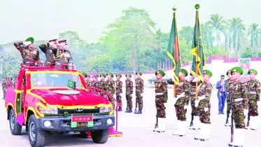 ইনফ্যান্ট্রি রেজিমেন্টের ‘কর্নেল অব দ্য রেজিমেন্ট’ হলেন সেনাপ্রধান