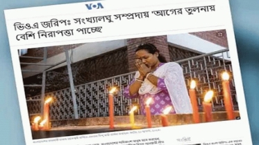 আওয়ামী লীগের চেয়ে অন্তর্বর্তী সরকার সংখ্যালঘুদের বেশি নিরাপত্তা দিচ্ছে