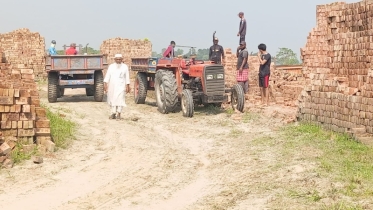 আ’লীগ নেতার বিরুদ্ধে ব্রিকফিল্ড দখল করে ইট লুটের অভিযোগ