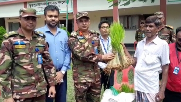 সেনাবাহিনী ও বিদ্যানন্দের উদ্যোগে ‘এক টাকায় বাজার’ 