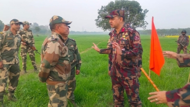 সীমান্তে কাঁটাতারের বেড়া নির্মাণ বন্ধ করেছে ভারত