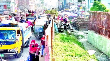 দেড় বছরের প্রকল্পে ১৪ মাসে কাজ হয়েছে ১৪ শতাংশ