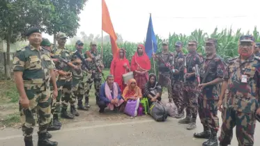 লালমনিরহাটে দহগ্রাম সীমান্তে ৫ বাংলাদেশিকে ফেরত দিল বিএসএফ