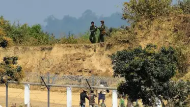 মিয়ানমার থেকে ছোড়া গুলিতে ২ বাংলাদেশি আহত