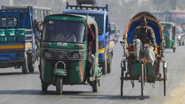 ব্যাটারিচালিত রিকশা মূল সড়কে চলাচল বন্ধ