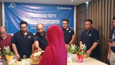 ফেনীর বন্যার্তদের পাশে রহিমআফরোজ