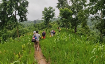 খাগড়াছড়ির নতুন আর্কষন  ‘তৈলাফাং ঝর্ণা’