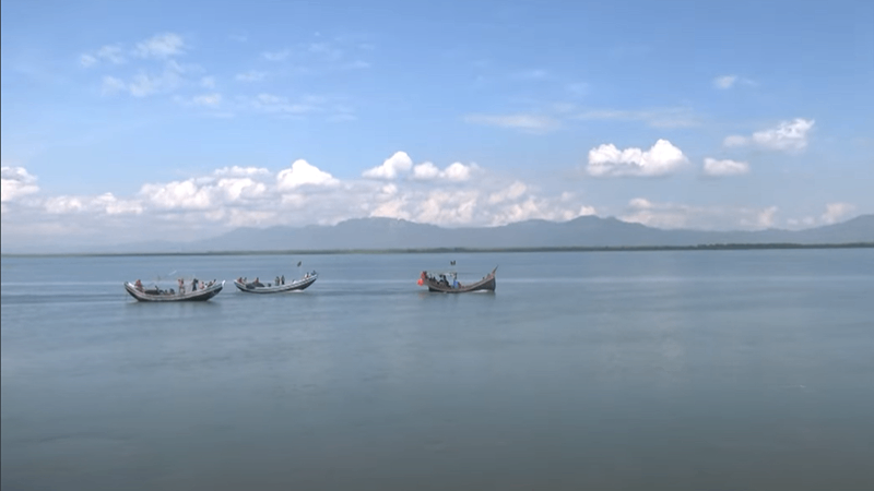 রাখাইনে যুদ্ধ পরিস্থিতি, শঙ্কায় সুনসান নাফ নদী