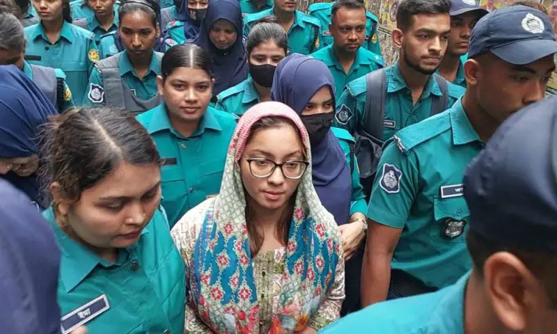 প্রতারণা ও চাঁদাবাজি মামলায় আটক মেঘনা