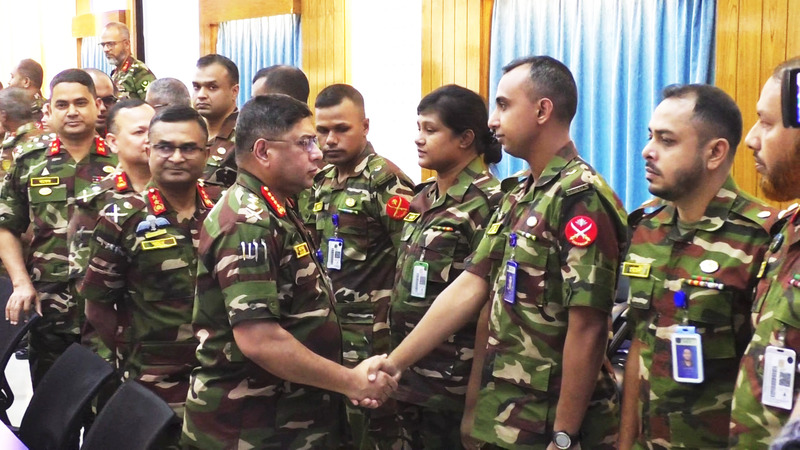 চ্যালেঞ্জ মোকাবিলায় সেনাসদস্যদের প্রস্তুতির আহ্বান সেনাপ্রধানের