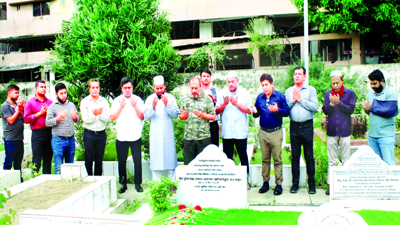 জনকণ্ঠ প্রতিষ্ঠাতা আতিকউল্লাহ খান মাসুদের জন্মবার্ষিকীতে দোয়া অনুষ্ঠিত