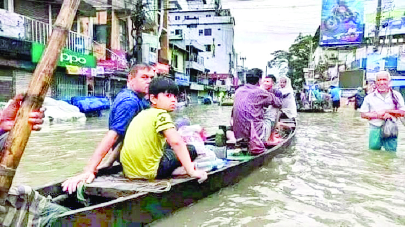 আবার প্লাবিত সিলেট