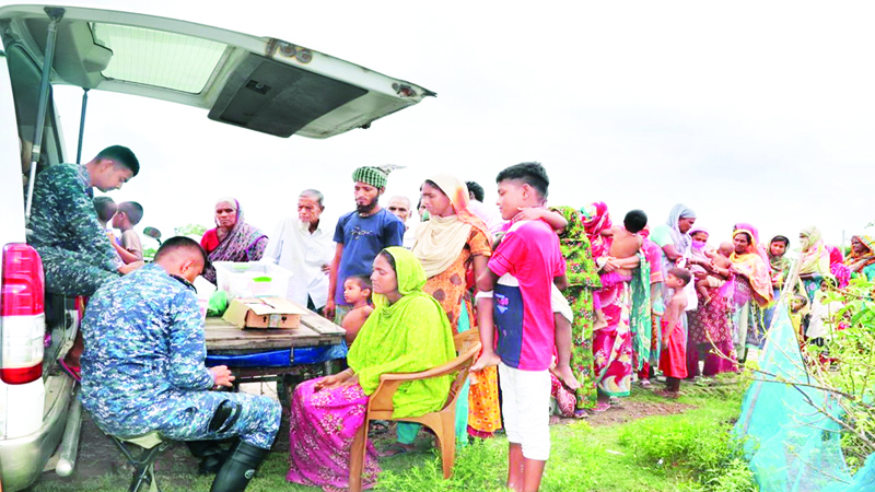 বাড়ছে রোগব্যাধি