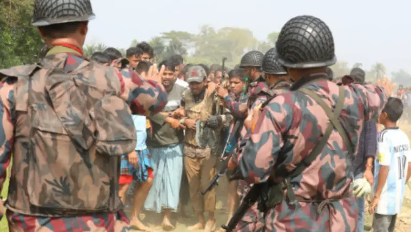 বিজিবির সাহসী পদক্ষেপে ভীত ভারতের বিএসএফ