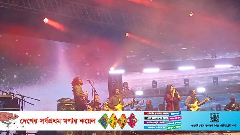 জুলাই অভ্যুত্থানের প্রতিচ্ছবিময় কনসার্টে শ্রোতাদের মুগ্ধতা