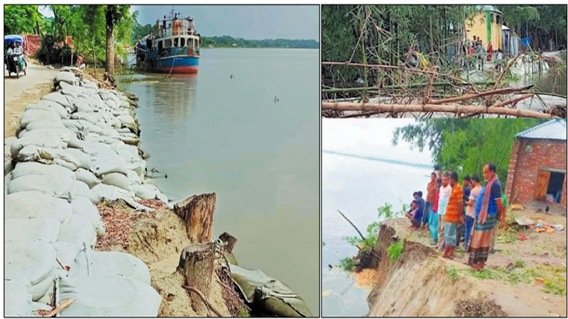 ভাঙন ঠেকানো চেষ্টায় অপচয়